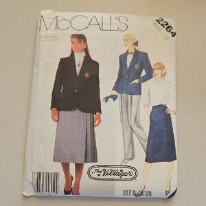 McCall's Women's Black Blazer - Classic Tailored Jacket